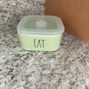 Rae Dunn Mint Green Food Storage Container